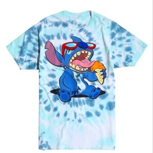 Disney Lilo & Stitch Ice Cream Tie Dye T-Shirt